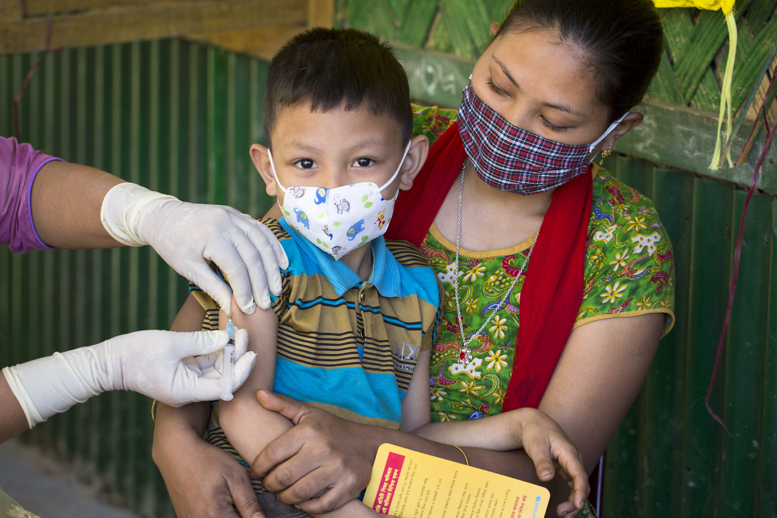 GADIS apoya a Unicef para inmunizar a 9.711 niños y niñas contra la polio y el sarampión
