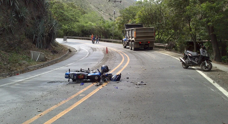 Accidente moto