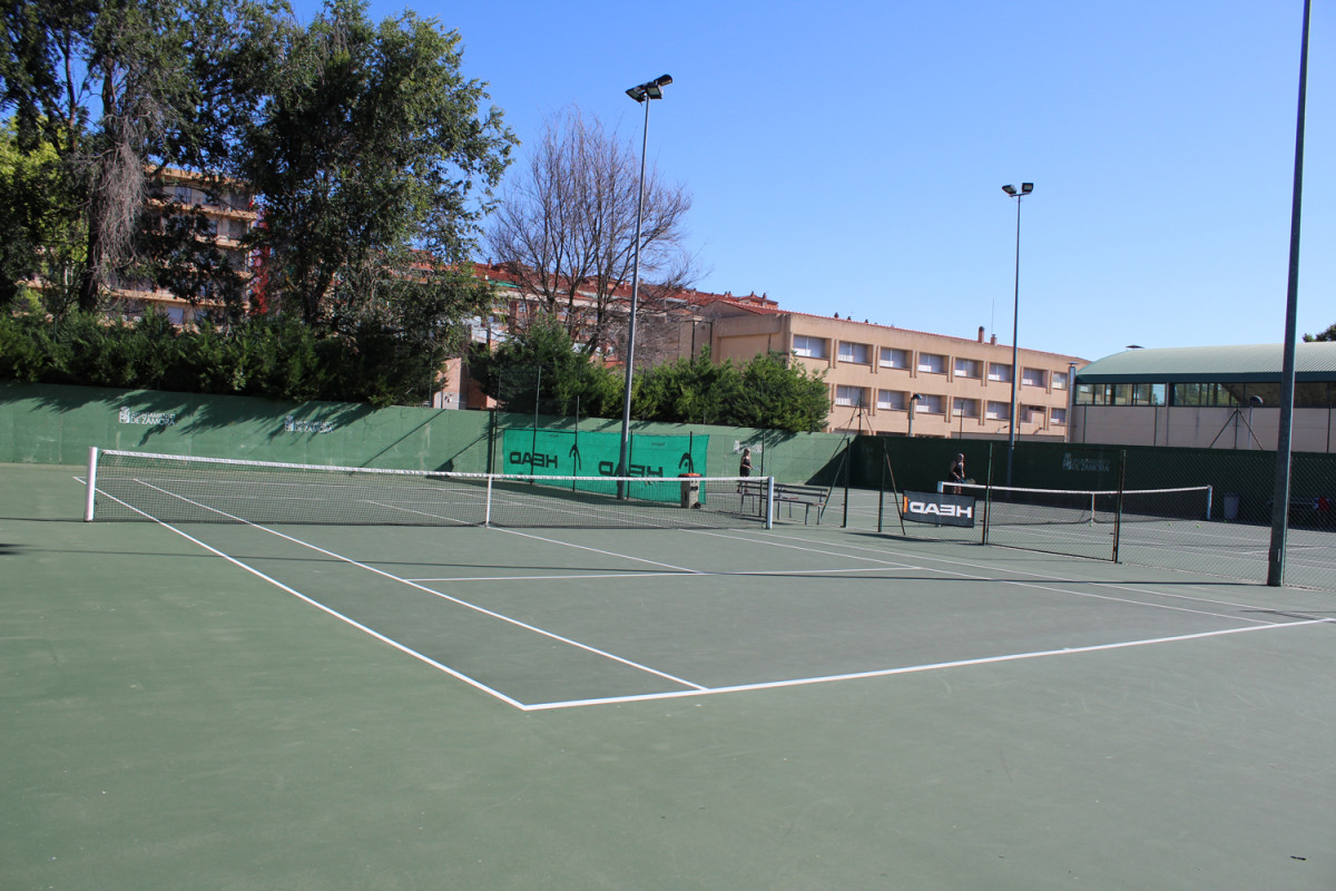 Pistas tenis ciudad deportiva Zamora