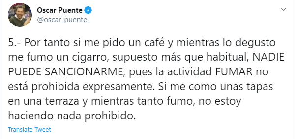 u00d3scar Puente tweet