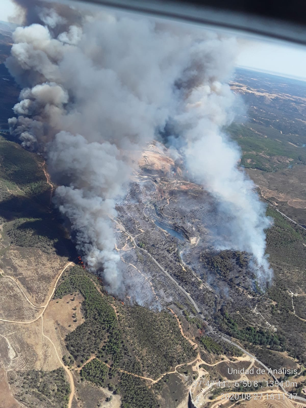 Incendio huelva