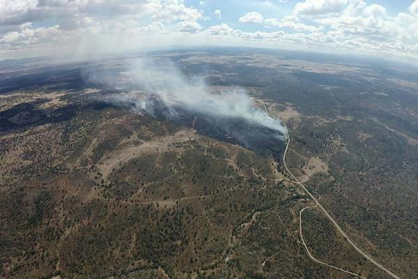 Incendio San Felices de los Gallegos