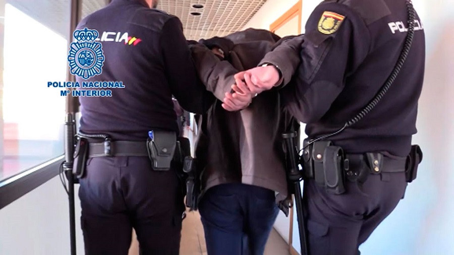 La Policía española es una de las más eficientes del mundo. en la imagen una detención en otro caso. RTVE