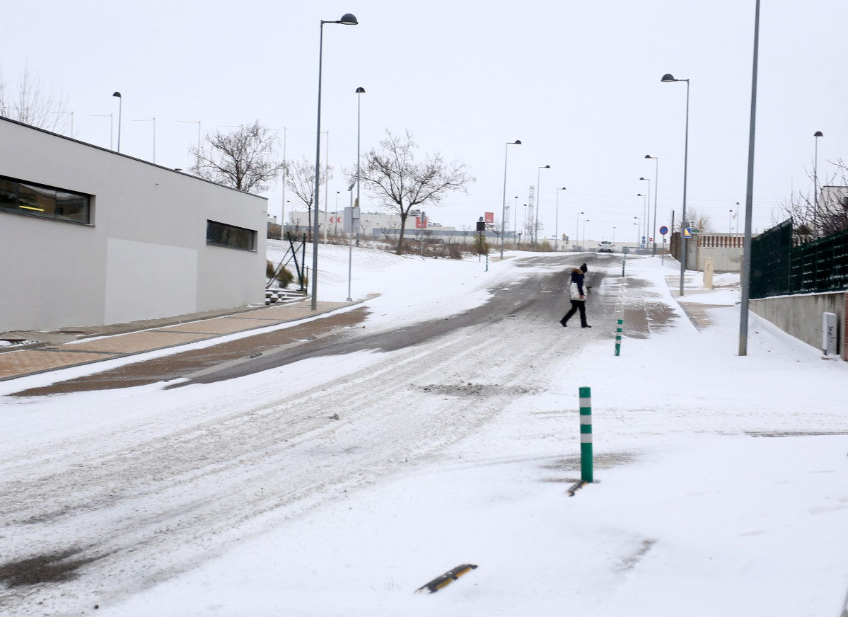 Nieve carretera