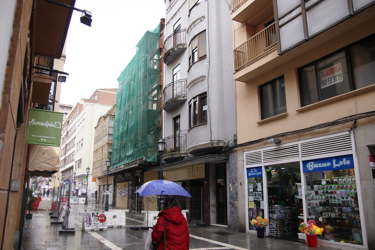 Obras calle San Torcuato