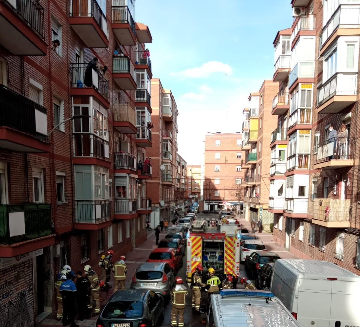 Incendio Valladolid