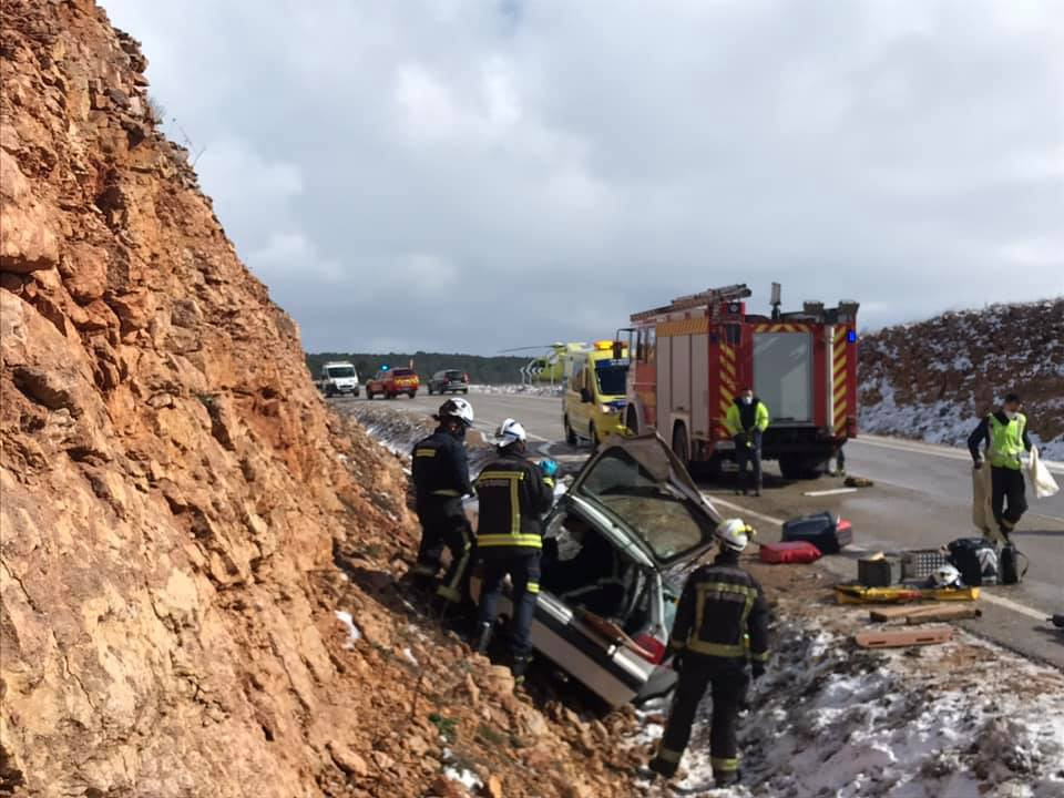 Accidente en burgos