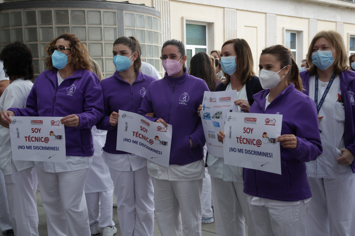 Concentraciu00f3n de los sanitarios de Zamora