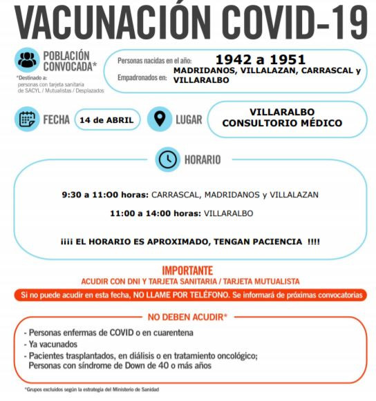 Vacunaciu00f3n Villaralbo