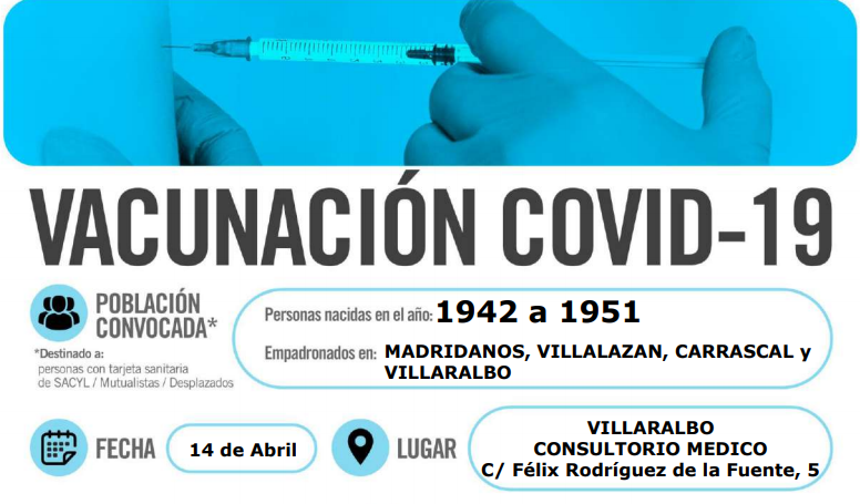 Vacunaciu00f3n covid Villaralbo