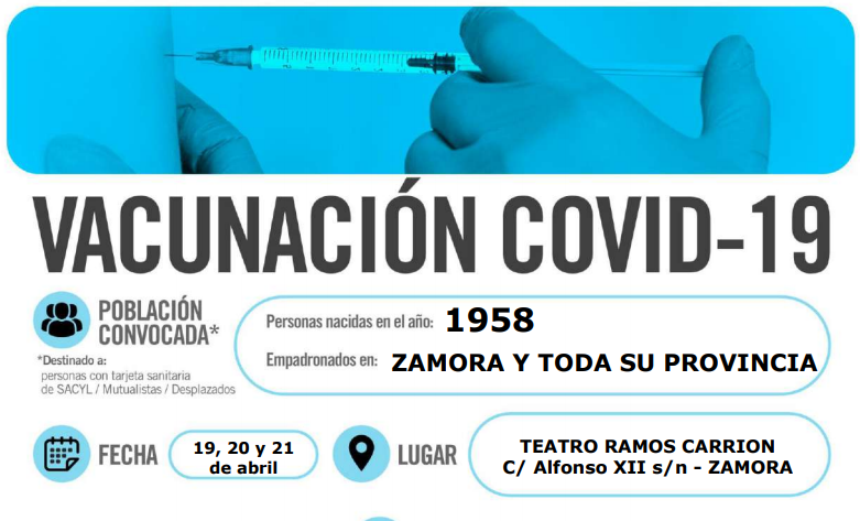 Vacuna covid Zamora