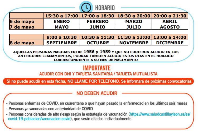 Vacunación Zamora 1960 2