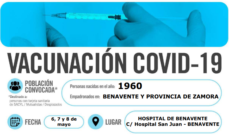 Vacunación Benavente 1960