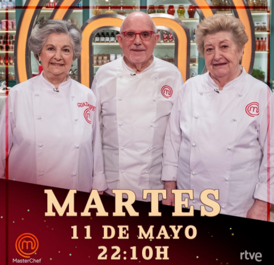 La zamorana Aurelia (derecha), en Masterchef