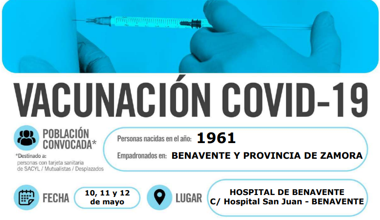 Vacunaciu00f3n Benavente 1961