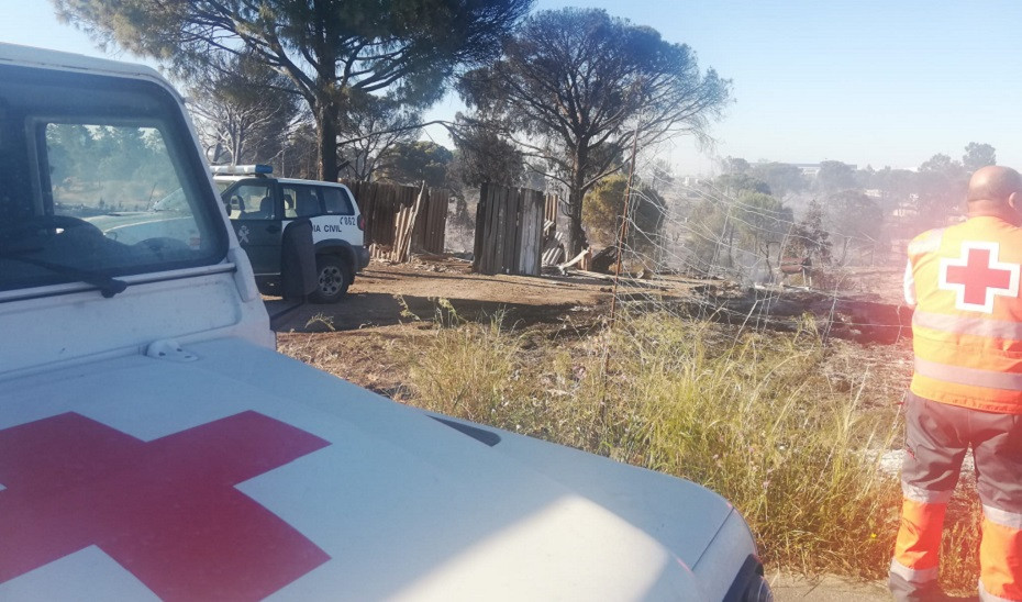 Incendio Poblado Chabolista