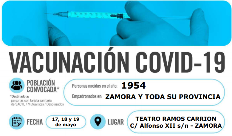 Vacunación Zamora 1954