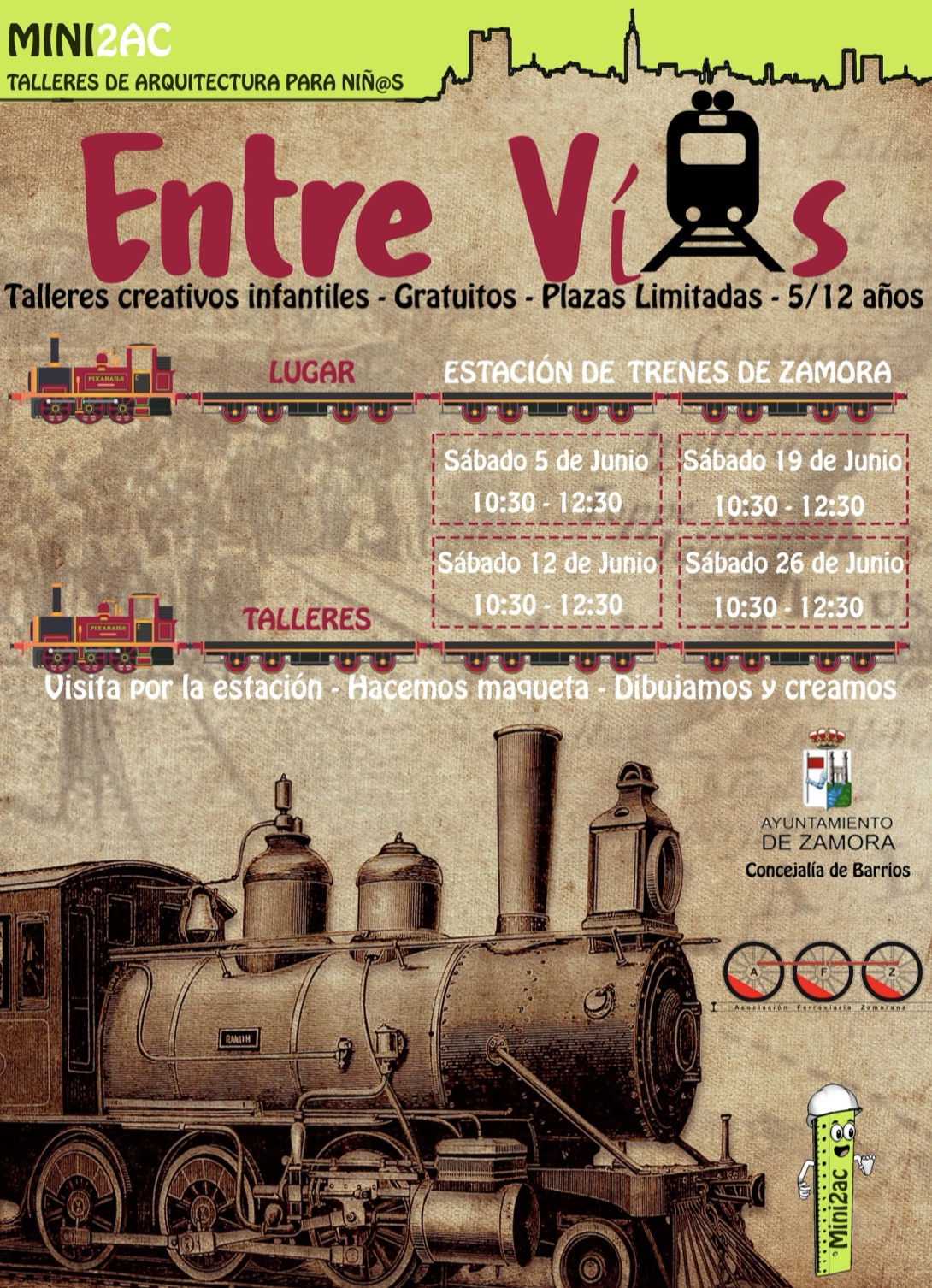 Talleres Ente Vu00edas. Cartel