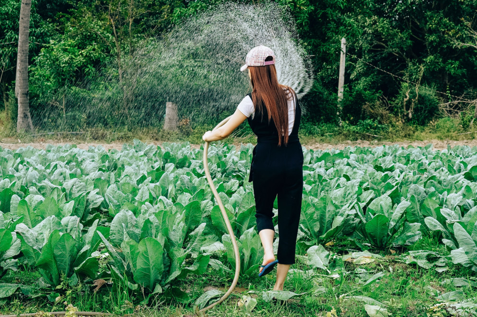 Mujer agricultora