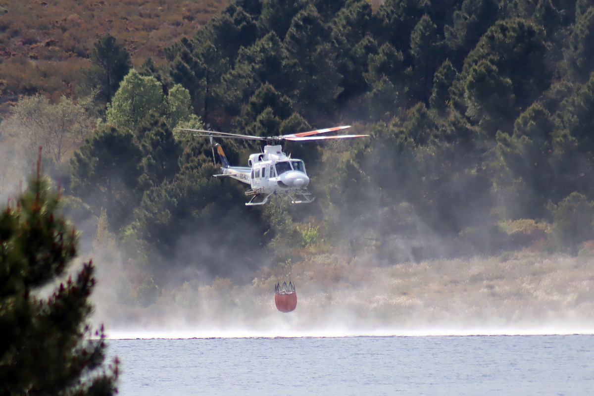 Helicoptero incendio