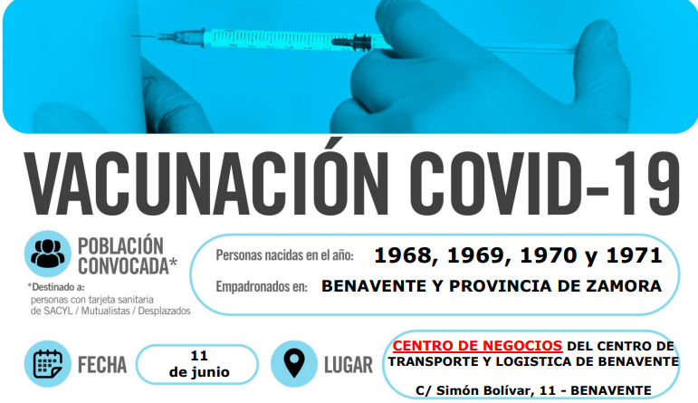 Vacuna covid 1968 71 Benavente