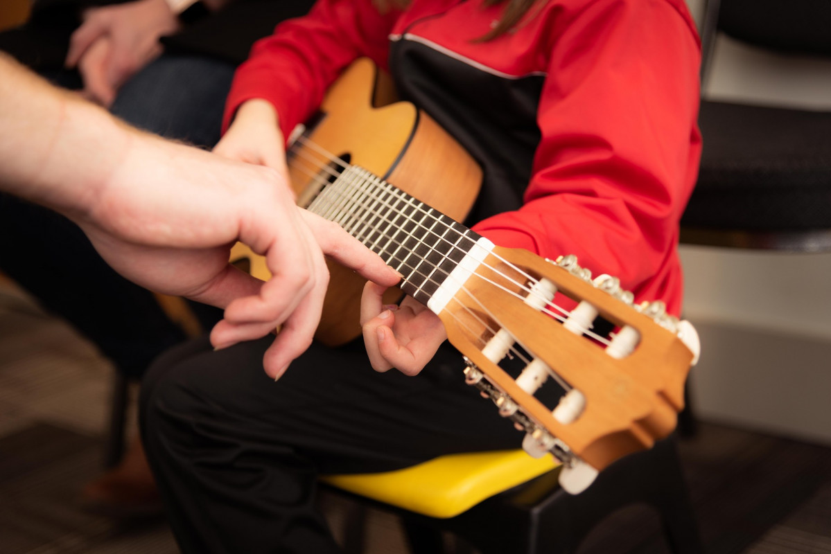 Clase de guitarra