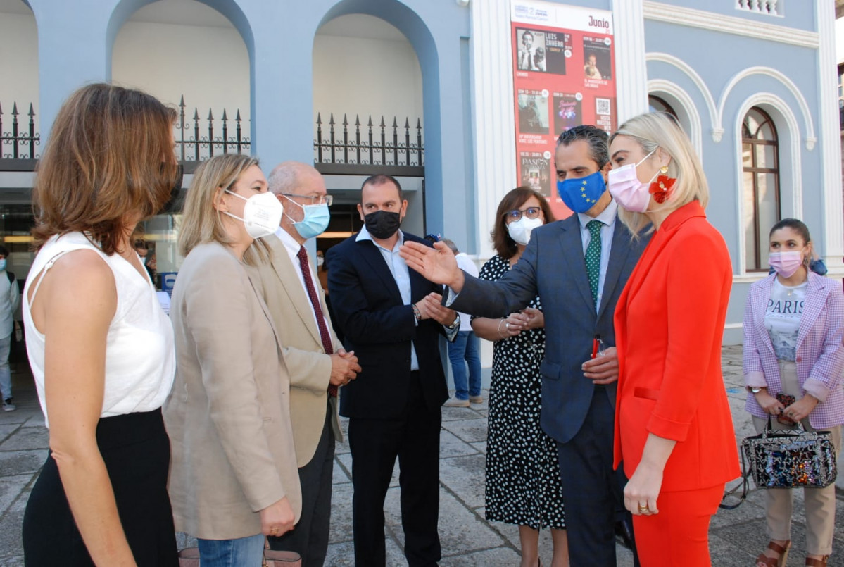 Igea en Zamora, junto al presidente Requejo