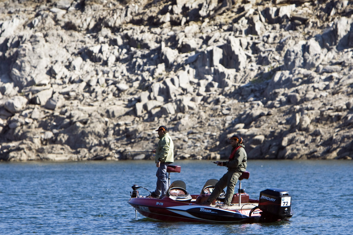 Pesca embalse en Zamora