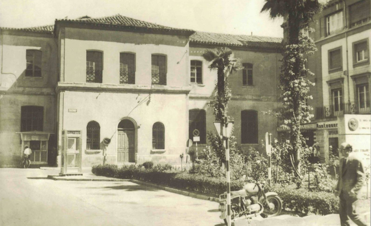 Antiguo convento de los Descalzos en Fernandez Duro au00f1os 70