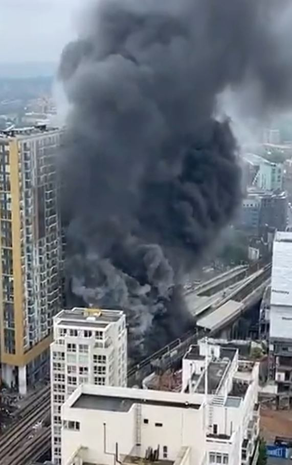 Incendio Metro Londres