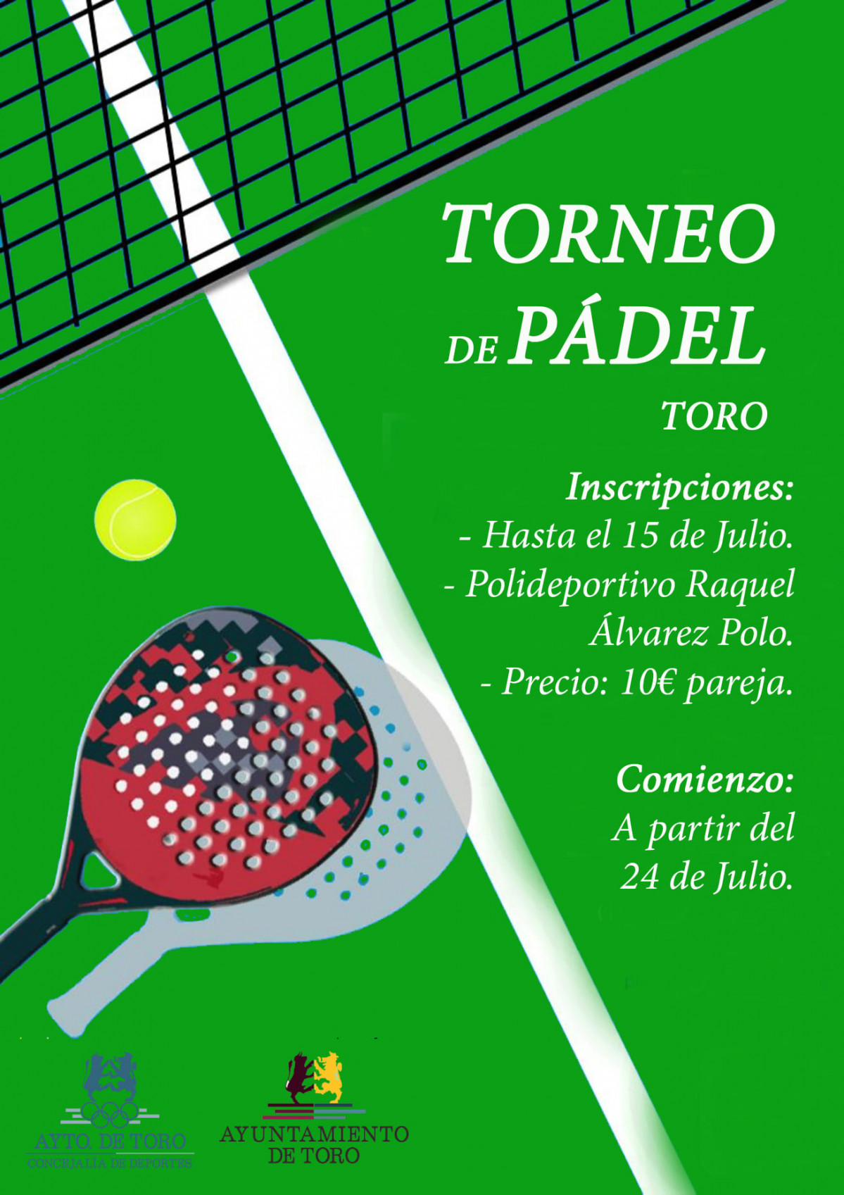 Torneo de pu00e1del en Toro