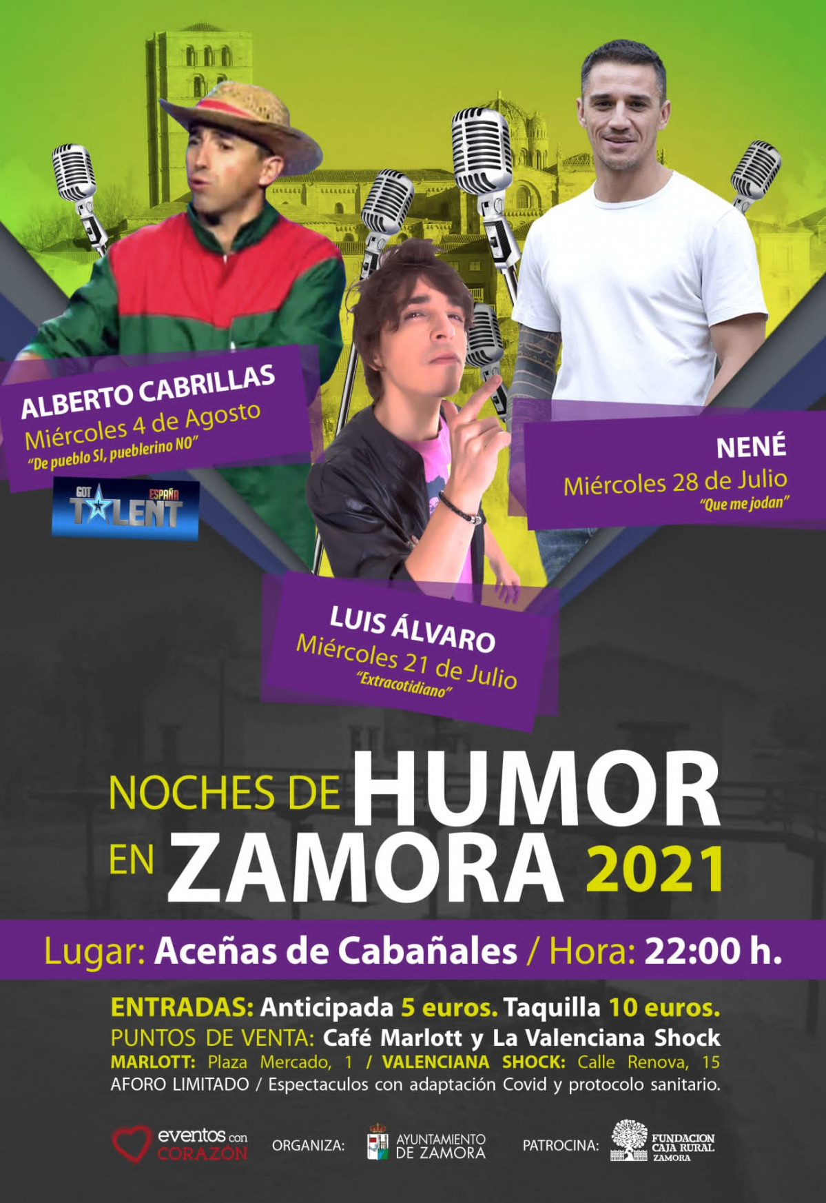 Cartel Noches de Humor