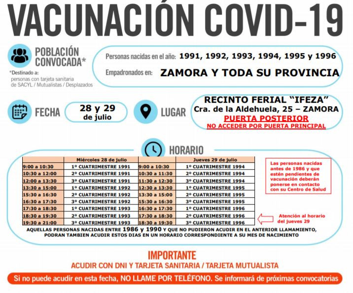 Vacunaciu00f3n Calendario