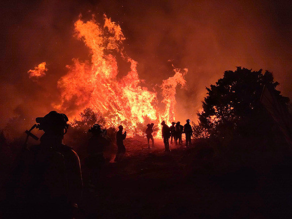 El tiemblo incendio