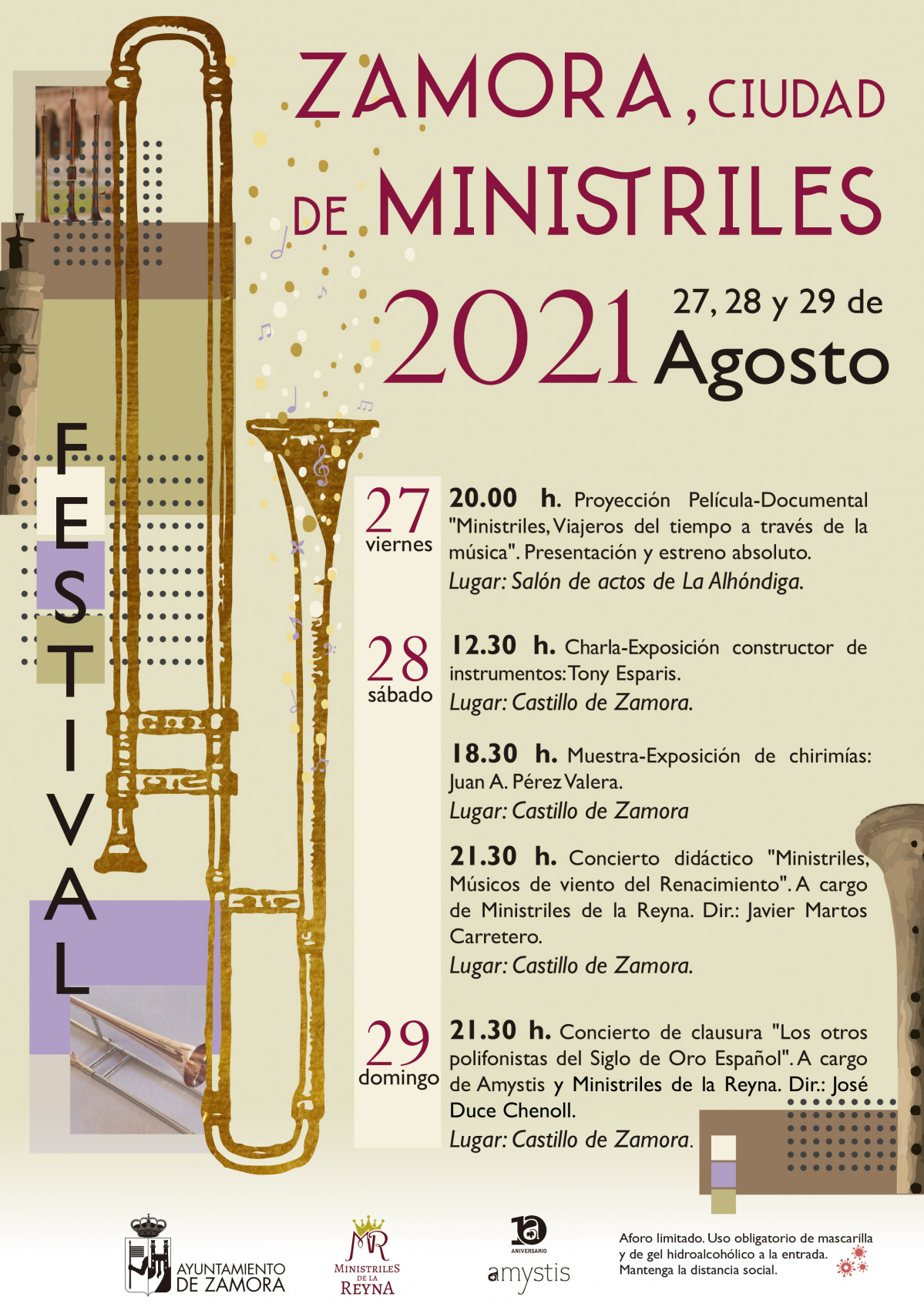 Cartel Festival Ministriles
