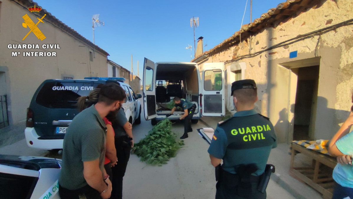 Punto de venta de drogas frente a un colegio de Arroyo (Valladolid)