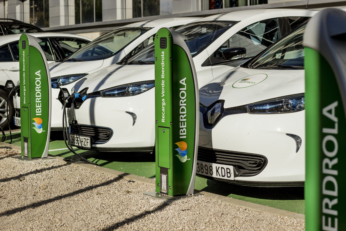 Puntos de recarga para vehículos eléctricos de Iberdrola