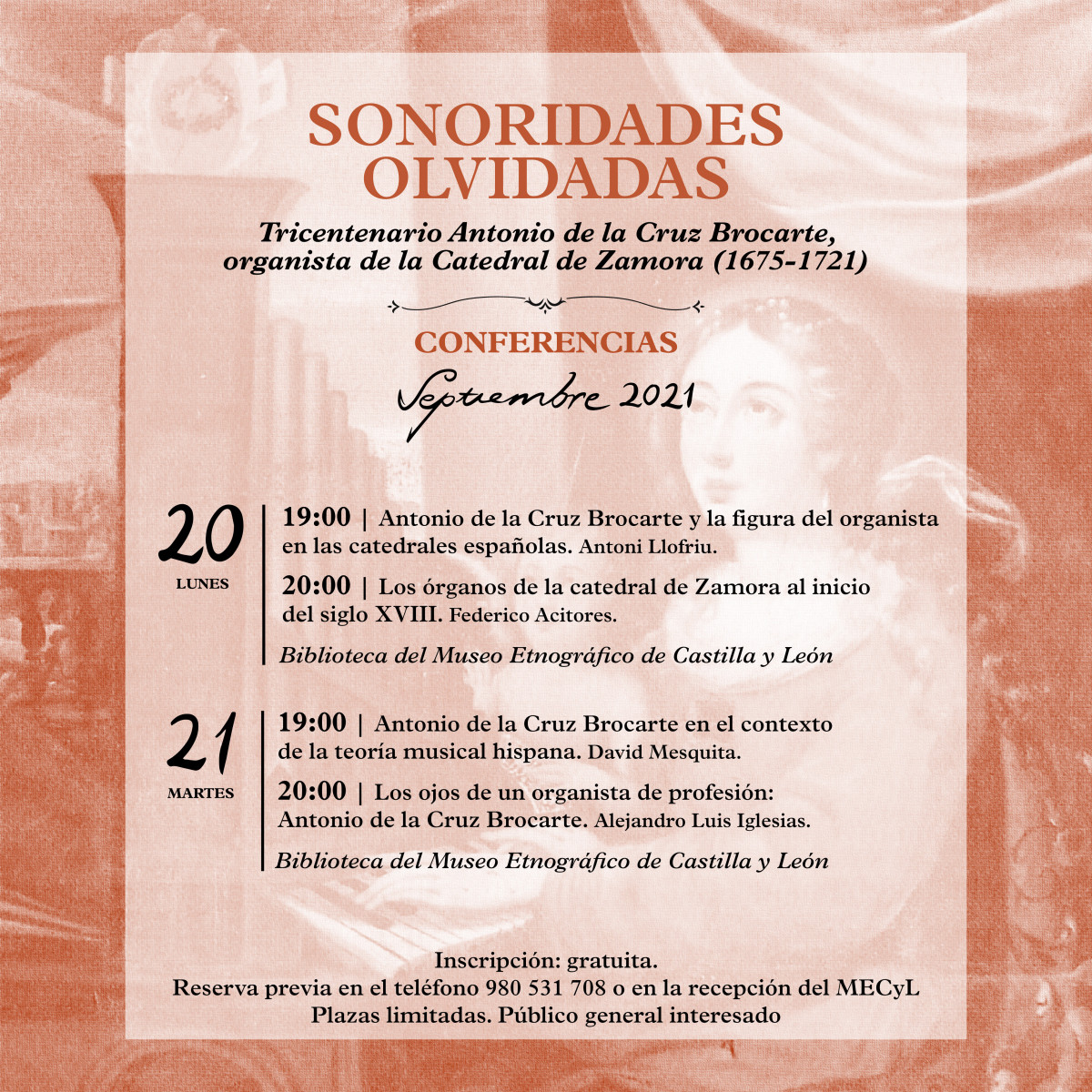 Conferencias. Sonoridades Olvidadas