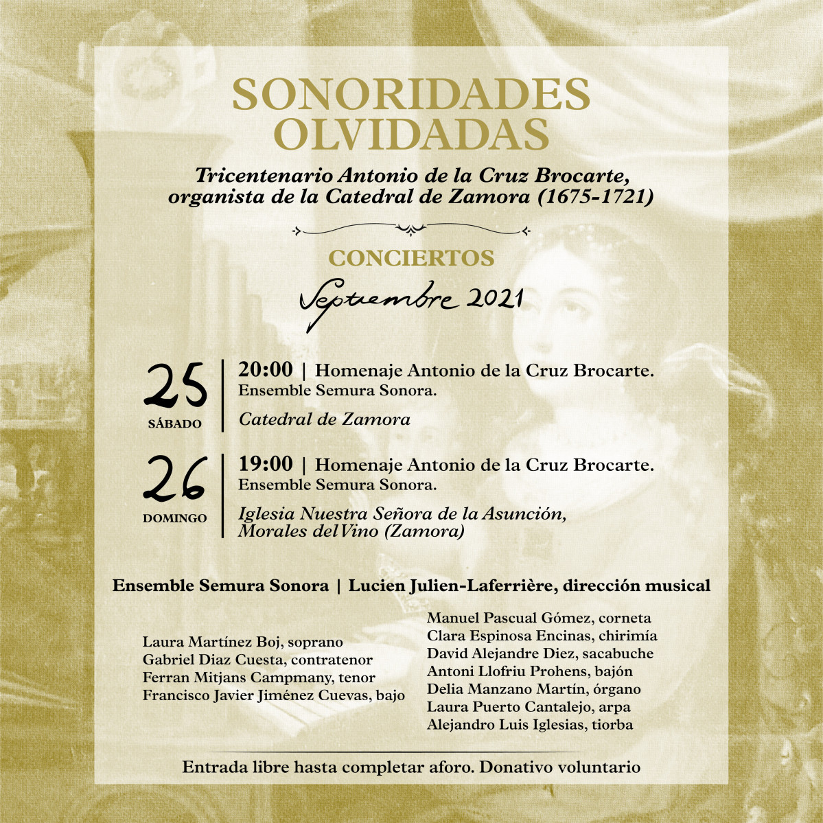 Conciertos Sonoridades Olvidadas