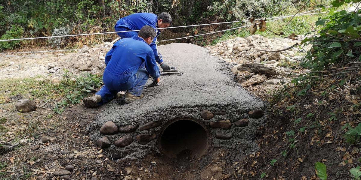 Restauración presa de la Veiga