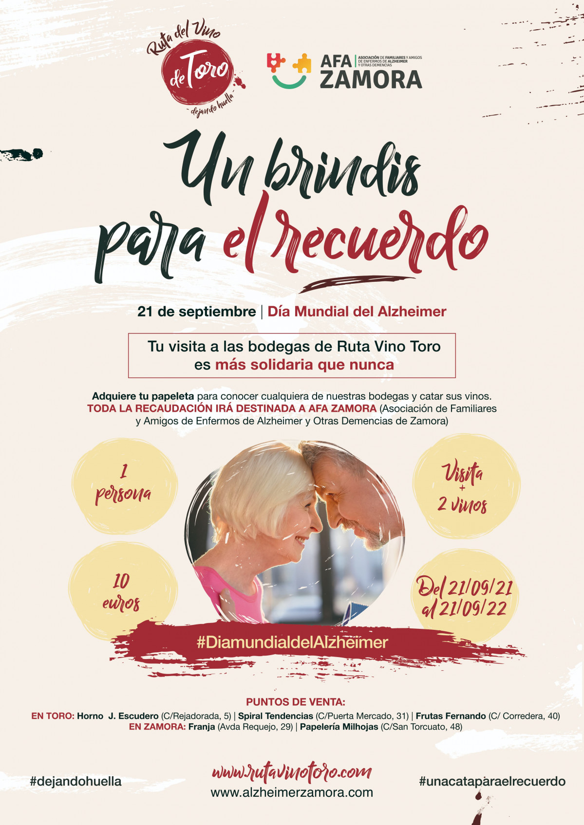 Rutas vino solidarias Alzheimer 2021