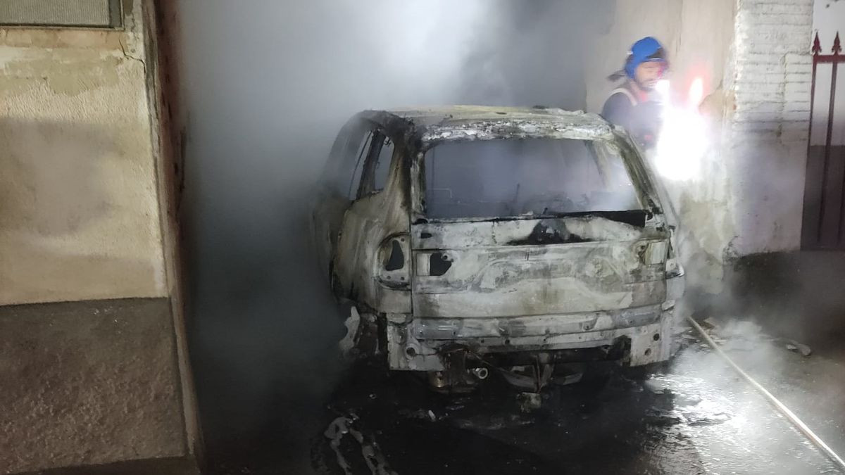 Incendio coches en Toro