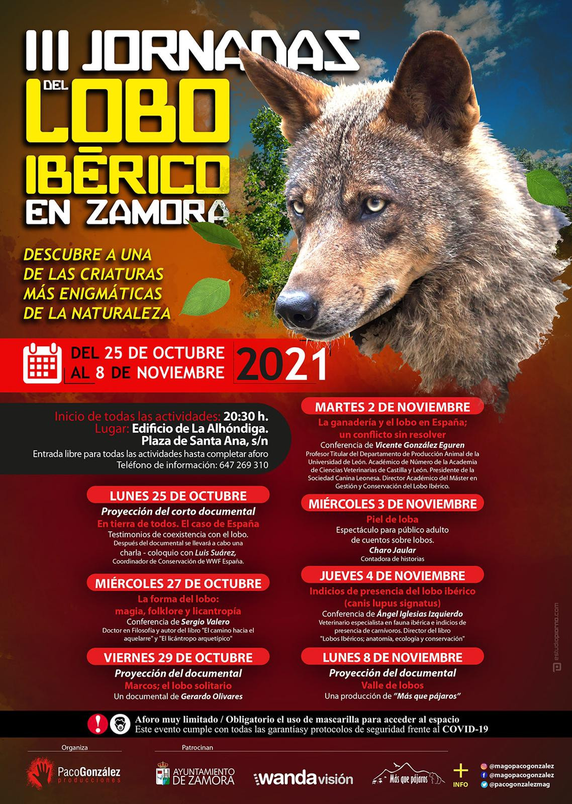 CARTEL III Jornadas Lobo Ibu00e9rico