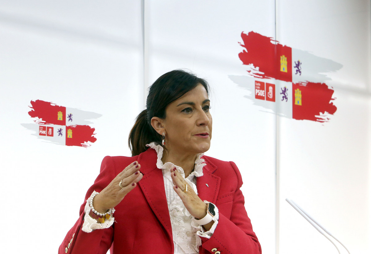 Ana Su00e1nchez, secretaria organizaciu00f3n del PSOE en Castilla y Leu00f3n