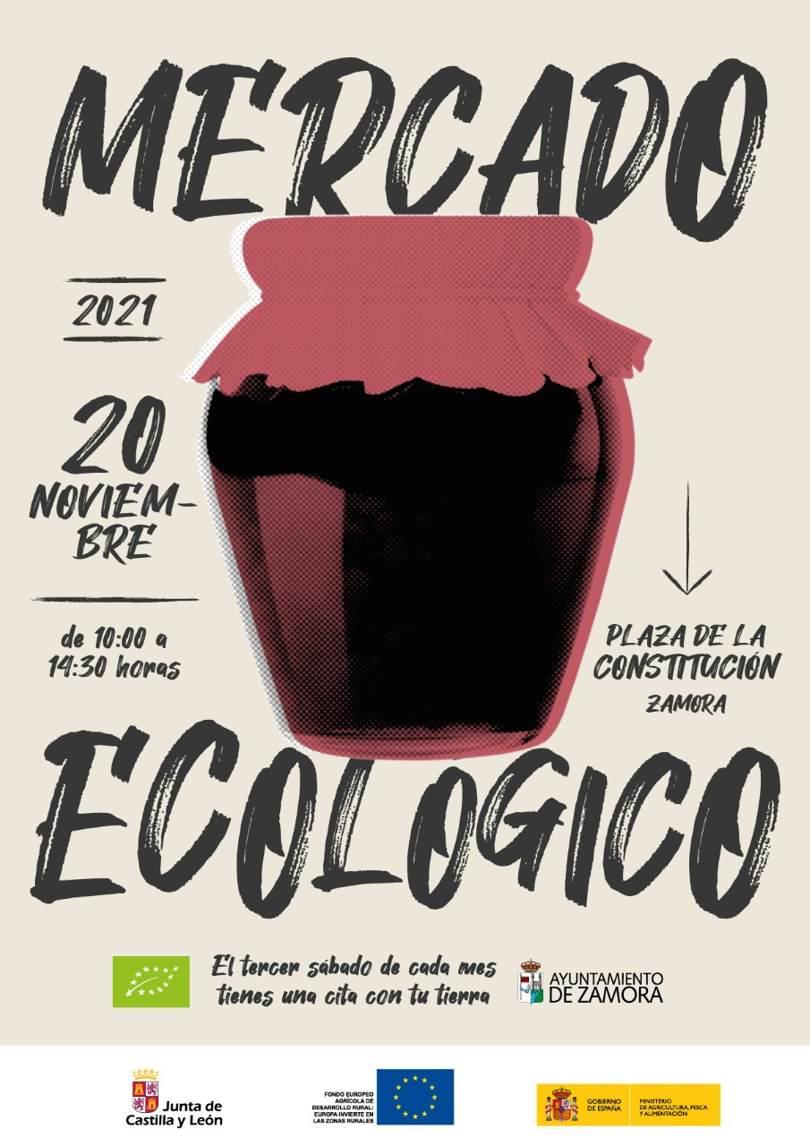 Cartel Mercado Ecolu00f3gico Noviembre