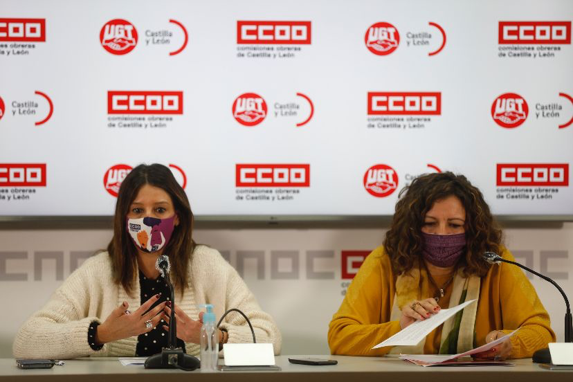 Manifiesto contra la violencia de gu00e9nero CCOO UGT
