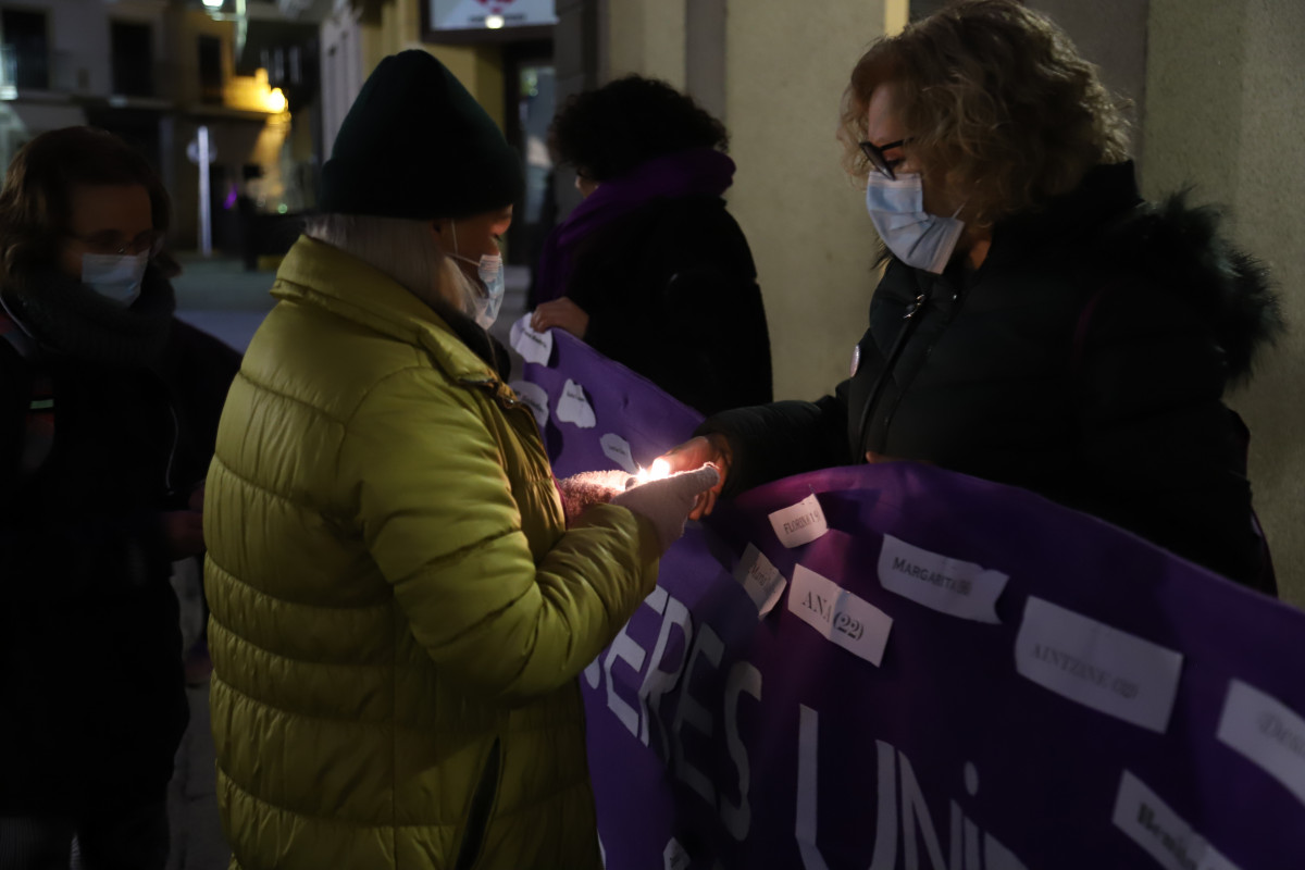 Concentraciu00f3n en Zamora contra la violencia de gu00e9nero 7