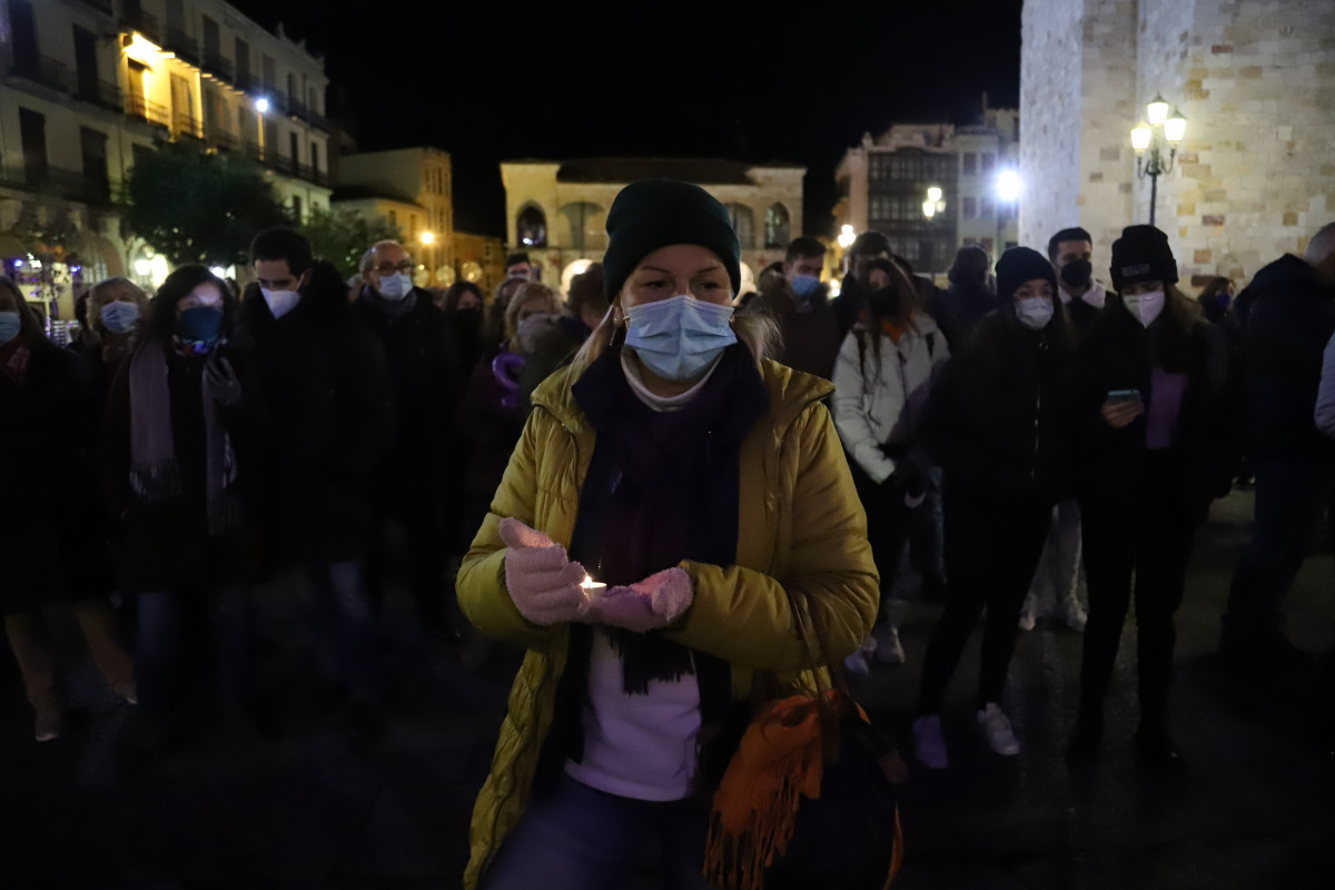 Concentraciu00f3n en Zamora contra la violencia de gu00e9nero 8