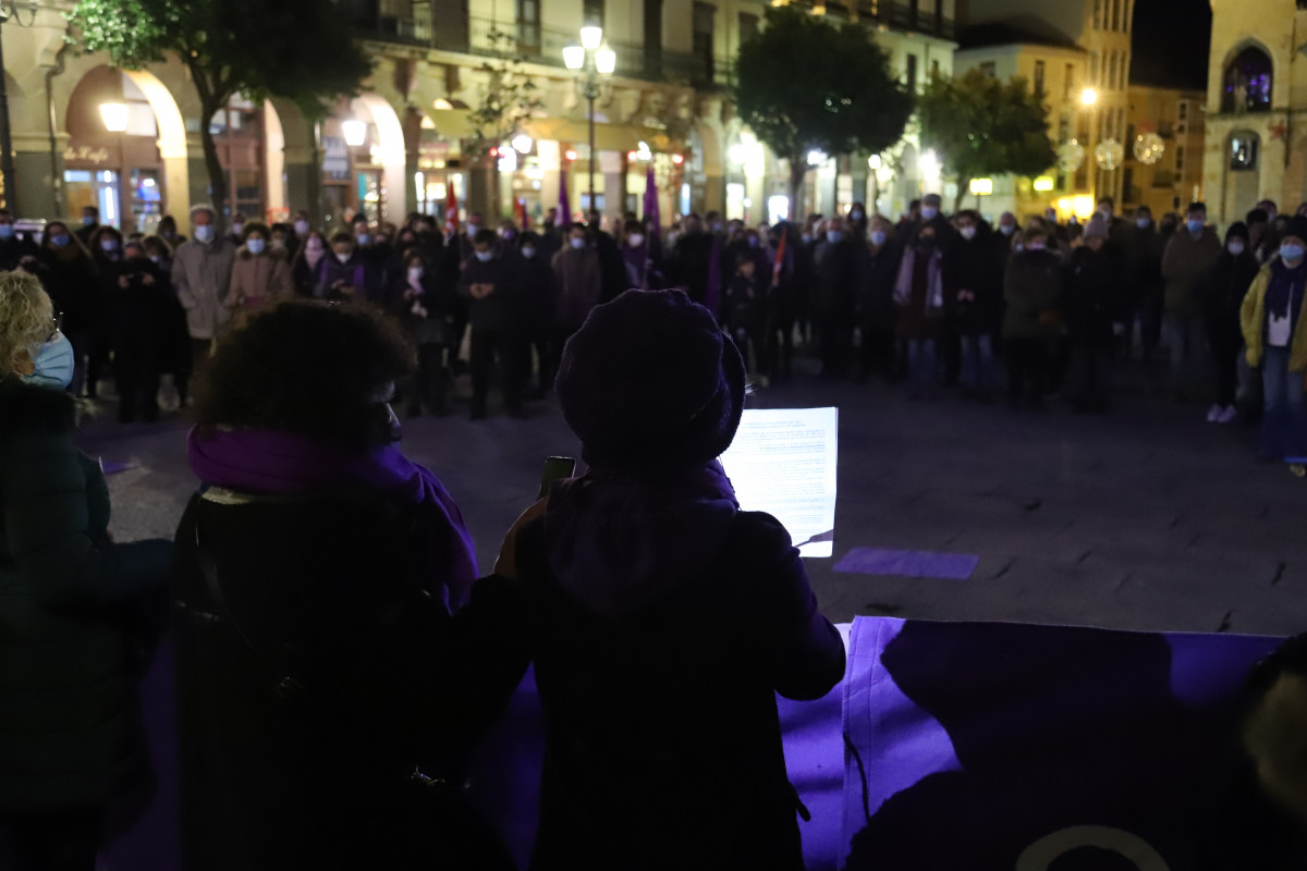 Concentraciu00f3n en Zamora contra la violencia de gu00e9nero 4