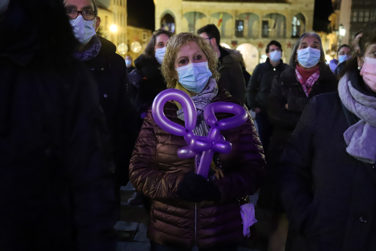 Concentraciu00f3n en Zamora contra la violencia de gu00e9nero 5